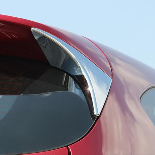 適用: マツダ CX-5 CX5 2012 2015 ABS クローム エクステリア リア ウインドウ カバー トリム サイド 装飾 フレーム ステッカー 2ピース AL-II-4262 AL Exterior parts for cars