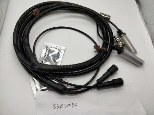 4ピース ABS ホイールスピードセンサー アンチ ロック ブレーキ システム ABS ホイールスピードセンサー 適用: ランド ローバー ディフェンダー OE:SSW500080 AL-II-6290 AL sensor