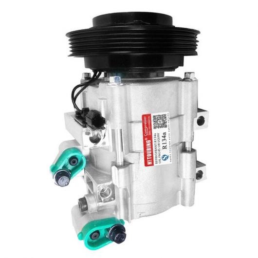 適用: ヒュンダイ/現代/HYUNDAI テラカン 2.9L 2004 - 2006 HS18 AC A/C コンプレッサー 97610-H1021 97610H1021 ACWCA-06 ACWCA-05 ACWCA06 ACWCA05 6PK AL-II-9348 AL Air conditioner compressor
