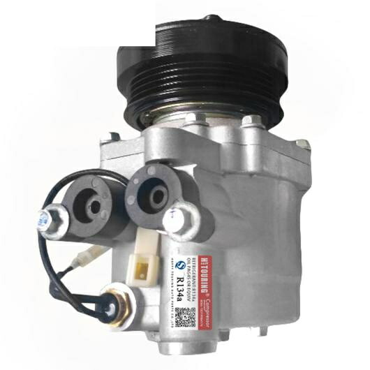 適用: 奇瑞汽車 QQ AC A/C コンプレッサー S11-8104010BG S118104010BG 4PK AL-II-9439 AL Air conditioner compressor