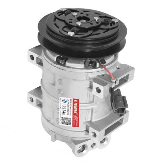 適用: 日産 UD 日立 ＆ 建機 掘削機 DKS15CH AC コンプレッサー 5060116800 506011-6800 203-979-6830 506011-7441 5060117441 CM102178 AL-II-9473 AL Air conditioner compressor｜オートパーツエージェンシー2号店