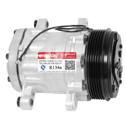 オート エアコン AC A/C コンプレッサー 適用: 7176 7512769 7B10 7B10 SD7B10 6PK 12V AL-II-9954 AL Air conditioner compressor｜オートパーツエージェンシー2号店