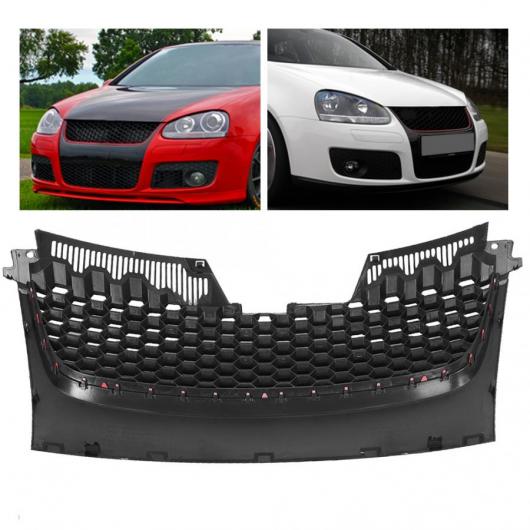 フロント ブラック バンパー フード ロワー グリル フォグライト グリル 適用: MK5 2006 2007 2008 2009 AL-JJ-0221 AL Racing grill｜オートパーツエージェンシー2号店