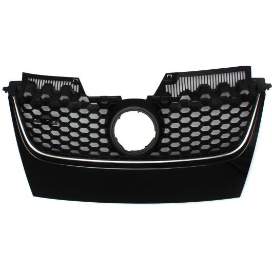 フロント センター グリル メイン アッパー HEX メッシュ グリル 適用: VW ジェッタ GTI GLI 2006 2007 2008 2009 AL-JJ-0227 AL Racing grill
