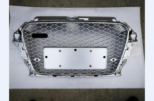 フロント バンパー グリル センター グリル 適用: アウディ/AUDI A3/S3 8V 2014 2015 2016 フロント バンパー グリル AL-JJ-0277 AL Racing grill｜オートパーツエージェンシー2号店