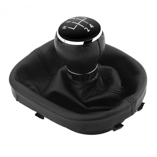 5速 ギア シフト ノブ ギアスティック ゲートル ブーツ キット 適用: VW トゥーラン 2003 2004 2005-2010 キャディ II 2 MK2 カースタイリング ギア ノブ AL-JJ-0520 AL Gear shift knob