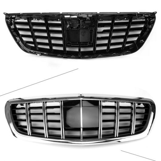 フロント グリル GT R グリル 適用: メルセデスベンツ/MERCEDES BENZ Sクラス マイバッハ/MAYBACH W222 S350 S400 S500 2014 2015 2016 2017 2018 14 15 16 17 18 AL-JJ-0114 AL Front radiator grill｜オートパーツエージェンシー2号店