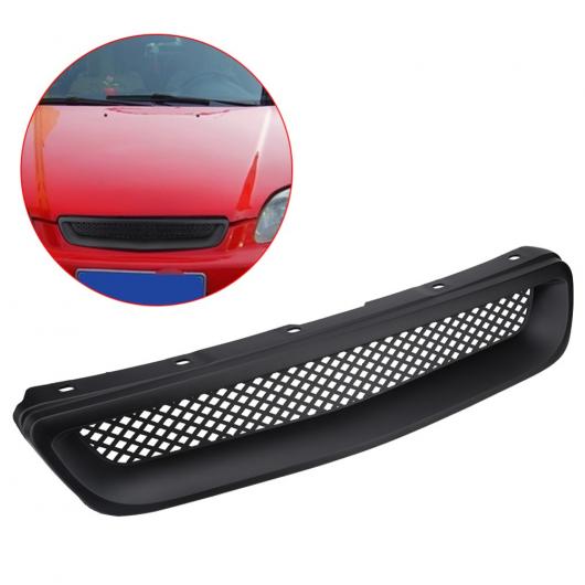 ABS フロント フード メッシュ バンパー グリル 適用: ホンダ シビック JDM タイプ R 1996-1998 AL-JJ-0205 AL Racing grill