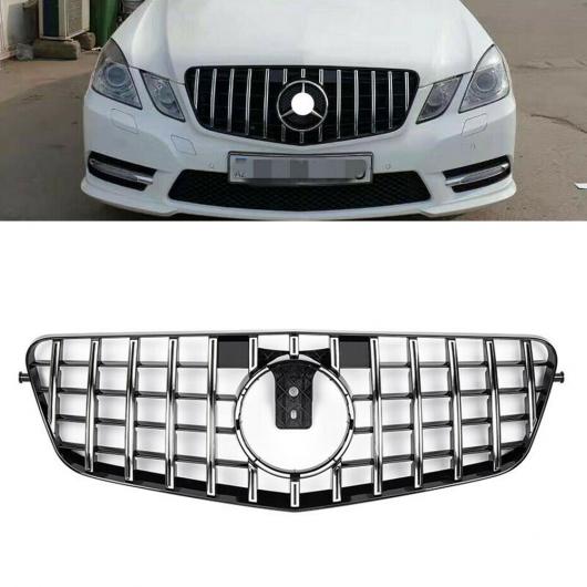 フロント バンパー グリル 適用: メルセデスベンツ/MERCEDES BENZ Eクラス W212 E200 E300 E350 E500 E550 2010 2011 2012 2013 シルバー ブラック グリル AL-JJ-0253 AL Racing grill