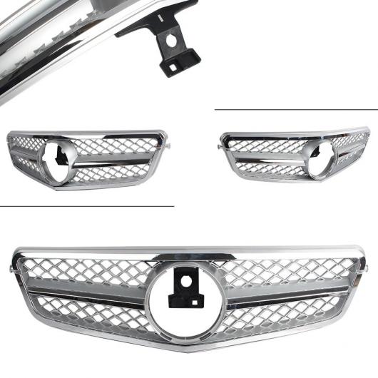 フロント グリル 1-PIN グリル 適用: メルセデスベンツ/MERCEDES BENZ W204 Cクラス C180 C200 C260 C63 2007 2008 2009 2010 2011 2012 2013 2014 ABS AL-JJ-0260 AL Racing grill