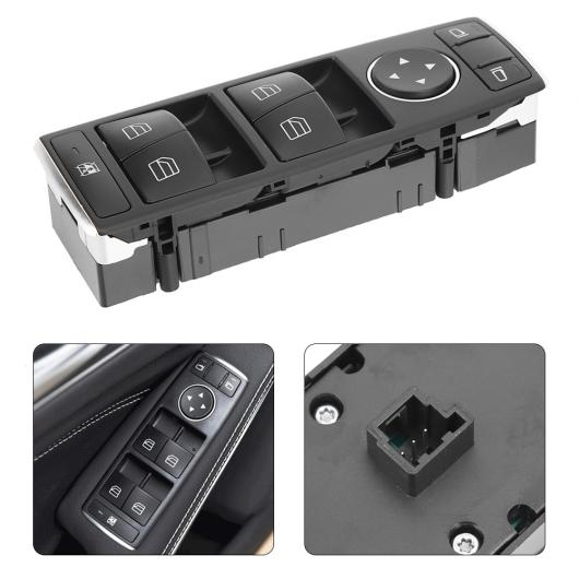 フロント 左 パワー ドア ウインドウ マスター スイッチ 2128208210 適用: メルセデスベンツ/MERCEDES BENZ C250 C300 C350 C63 E350 E400 E550 GLK250 GLK350 AL-JJ-0453 AL Switch relay|オートパーツエージェンシー2号店