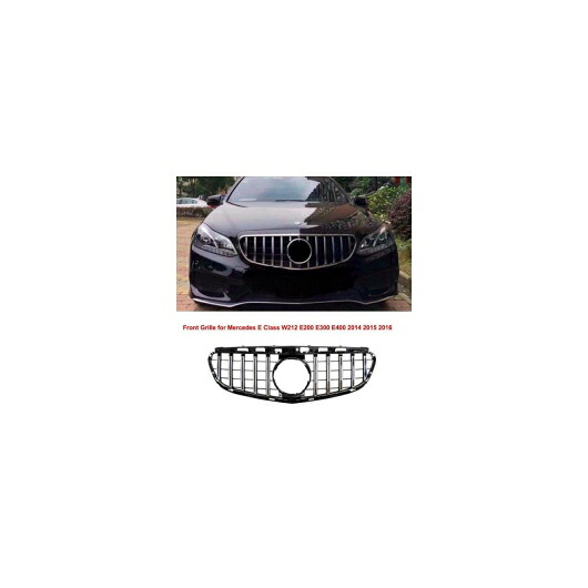 フロント フード グリル アッパー グリル 適用: メルセデス E クラス W212 E200 E300 E400 2014 2015 2016 GT GT-R オート アクセサリー AL-JJ-0228 AL Racing grill|オートパーツエージェンシー2号店