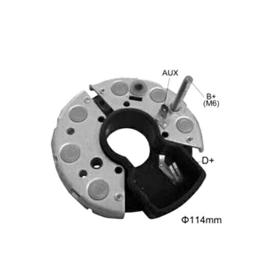 オルタネーター ジェネレーター 整流器 ブリッジ 適用: BHP11424 1ピース AL-JJ-0962 AL Car parts|オートパーツエージェンシー2号店