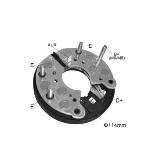 オルタネーター ジェネレーター 整流器 ブリッジ 適用: BHP11425 1ピース AL-JJ-0967 AL Car parts|オートパーツエージェンシー2号店