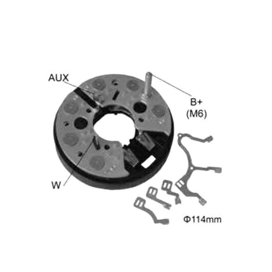 オルタネーター ジェネレーター 整流器 ブリッジ 適用: 9120061105 1ピース AL-JJ-0974 AL Car parts｜オートパーツエージェンシー2号店
