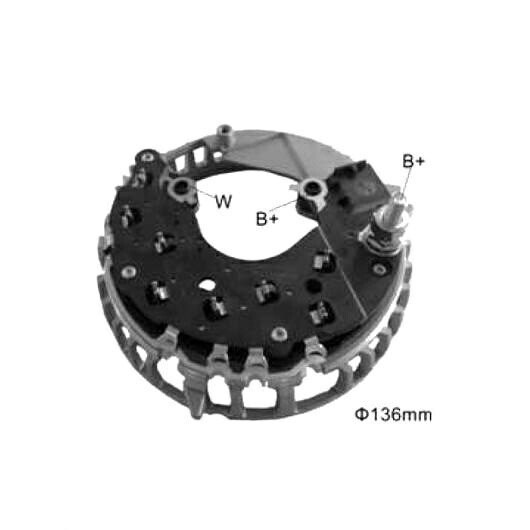 オルタネーター ジェネレーター 整流器 ブリッジ 適用: FR6013 31-216 233208 RF-113 1ピース AL-JJ-1130 AL Car parts|オートパーツエージェンシー2号店