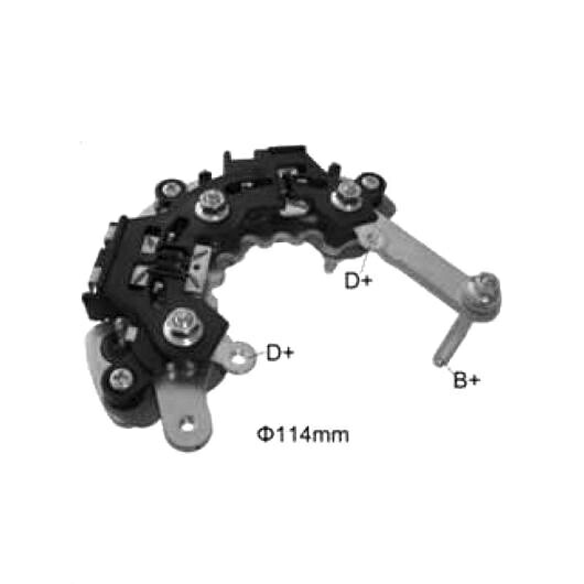 オルタネーター ジェネレーター 整流器 ブリッジ 適用: L180G-8320 RH-74A 333052 1ピース AL-JJ-1180 AL Car parts｜オートパーツエージェンシー2号店