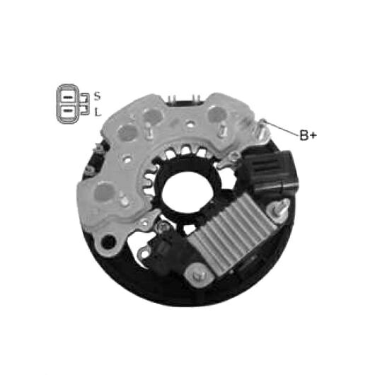 オルタネーター ジェネレーター 整流器 ブリッジ 適用: IHR770 + IH744 LR1100-734 1ピース AL-JJ-1225 AL Car parts|オートパーツエージェンシー2号店