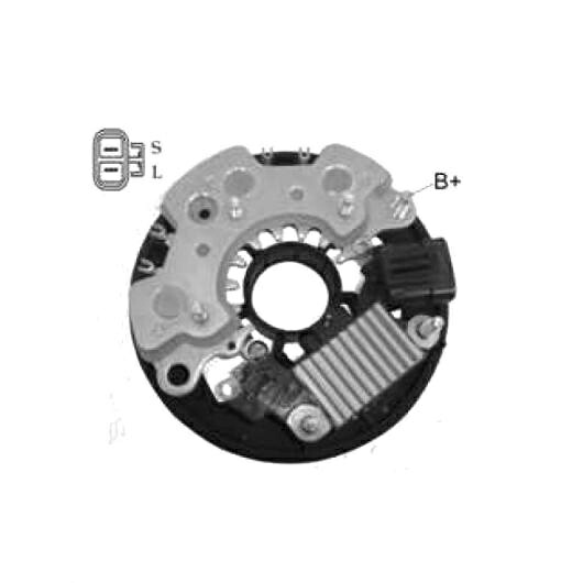 オルタネーター ジェネレーター 整流器 ブリッジ 適用: IHR771 + IH744 LR1110-713C 1ピース AL-JJ-1227 AL Car parts|オートパーツエージェンシー2号店