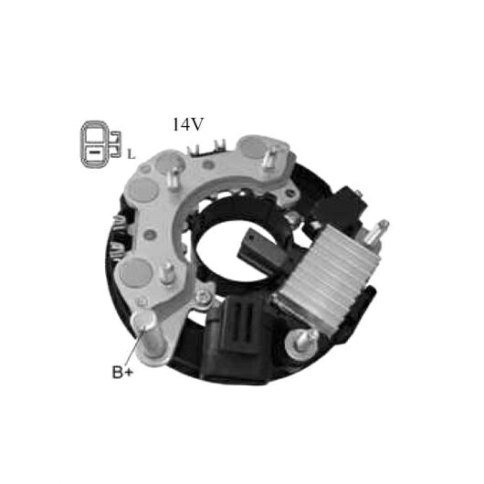 オルタネーター ジェネレーター 整流器 ブリッジ 適用: HI11312ZT LR180-510 1ピース AL-JJ-1232 AL Car parts|オートパーツエージェンシー2号店