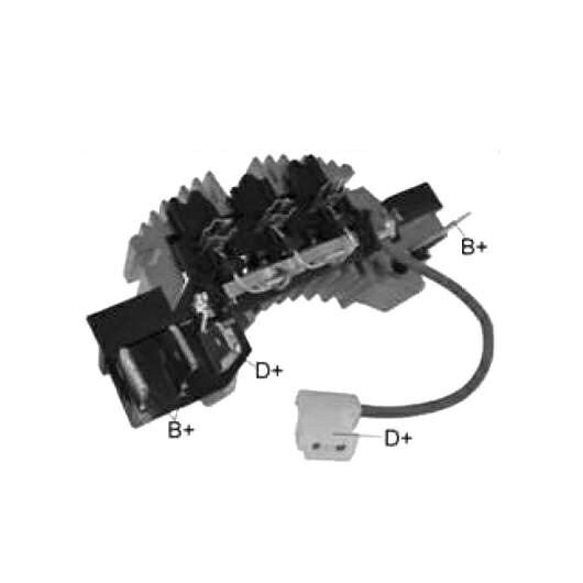 オルタネーター ジェネレーター 整流器 ブリッジ 適用: ボタン MG6907 16906614 RT-19H 231363 1ピース AL-JJ-1321 AL Car parts｜オートパーツエージェンシー2号店