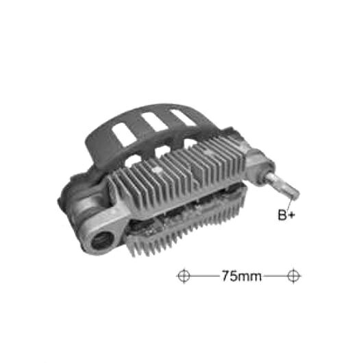 オルタネーター ジェネレーター 整流器 ブリッジ 適用: MR7581 1901-0053 RM-145 1ピース AL-JJ-1360 AL Car parts｜オートパーツエージェンシー2号店