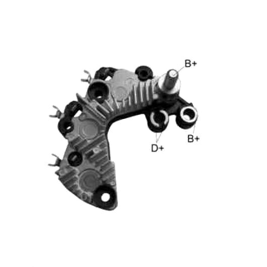 オルタネーター ジェネレーター 整流器 ブリッジ 適用: VAL211H 1ピース AL-JJ-1654 AL Car parts