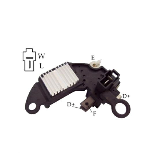 オルタネーター 電圧 レギュレーター 適用: 00-005 10ピース AL-JJ-1858 AL Car parts