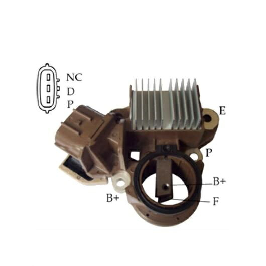 オルタネーター 電圧 レギュレーター 適用: マツダ M505 06-100 5ピース AL-JJ-2009 AL Car parts