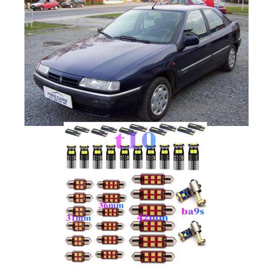 LED 車用 内装 ライト 適用: シトロエン/CITROEN エグザンティア エステート X1 X2 ハッチバック XM エステート Y3 Y4 ハッチバック ドーム マップ ランプ バルブ エラーフリー ホワイト AL-JJ-2293 AL Interior parts for cars