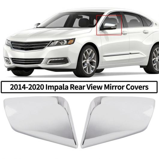 クローム リア ビュー ミラー カバー キャップ オーバーレイ トリム 適用: シボレー/CHEVROLET インパラ 2014-2020 ペア タイプ001 AL-JJ-3597 AL Exterior parts for cars
