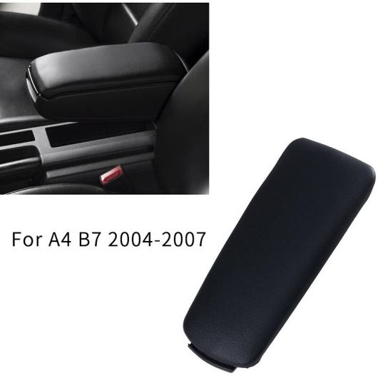レザー アームレスト センター ボックス コンソール メンバー カバー 適用: A4 B7 2004-2007 ブラック ブラック AL-JJ-4219 AL Interior parts for cars