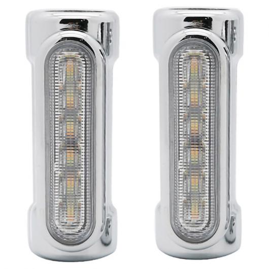 バイク LED ハイウェイ バー スイッチバック ドライビング ライト/ウインカー ライト 適用: シルバー AL-JJ-4607 2輪 AL Motorcycle parts