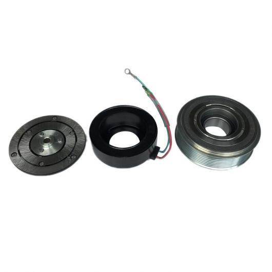 AC コンプレッサー クラッチ キット プーリー コイル 適用: 2008-2012 ホンダ アコード 4 CYL 2.4L ブラック AL-JJ-5063 AL Car parts｜オートパーツエージェンシー2号店