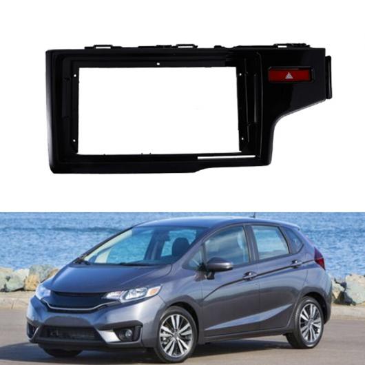 ラジオ 適用: 2014-2018 ホンダ フィット ジャズ 9インチ ステレオ DVD プレーヤー ダッシュボード キット フェースプレート RHD ブラック AL-JJ-5627 AL Car parts