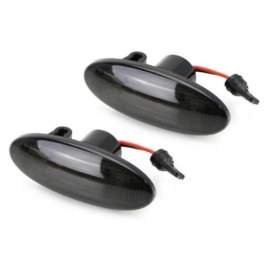 2ピース アンバー LED フロント サイド マーカー ライト 適用: 日産 ジューク キューブ リーフ パワード BY 20-SMD LED リプレース OEM クリア レンズ・スモーク レンズ AL-JJ-5837 AL Car parts|オートパーツエージェンシー2号店