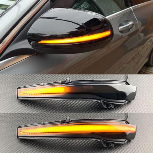 LHD 適用: ベンツ C E S GLC クラス W205 W213 W222 X253 C63 E63 C200 サイド ウイング リア ビュー ミラー インジケーター LED ダイナミック ターンシグナルライト AL-JJ-6502 AL Car parts