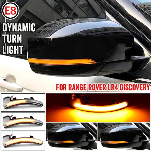 流れる ダイナミック ウインカー LED サイド ミラー ウインカー ライト 適用: ランド ローバー/ROVER レンジ ローバー/ROVER スポーツ イヴォーク MK IV LR4 ディスカバリー AL-JJ-6605 AL Car parts