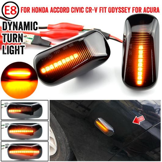 LED サイド マーカー ライト ターンシグナルランプ 適用: ホンダ CRV アコード シビック シティ フィット ジャズ ストリーム HRV S2000 オデッセイ インテグラ アキュラ/ACURA RSX NSX AL-JJ-6691 AL Car parts|オートパーツエージェンシー2号店