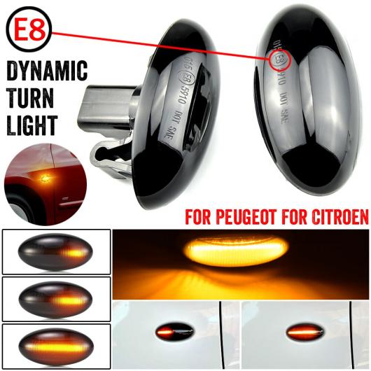 LED サイド マーカー ライト リピーター ランプ 適用: プジョー/PEUGEOT 206 207 307 407 パートナー シトロエン/CITROEN エキスパート シトロエン/CITROEN ベルランゴ クサラ エリーゼ ジャンピー AL-JJ-6718 AL Car parts