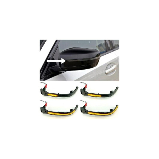 ダイナミック ウインカー LED バックミラー ミラー ターンシグナルライト フロー ターンシグナルランプ インジケーター 適用: BMW G20 G21 G28 G2X 2019 + AL-JJ-6702 AL Car parts