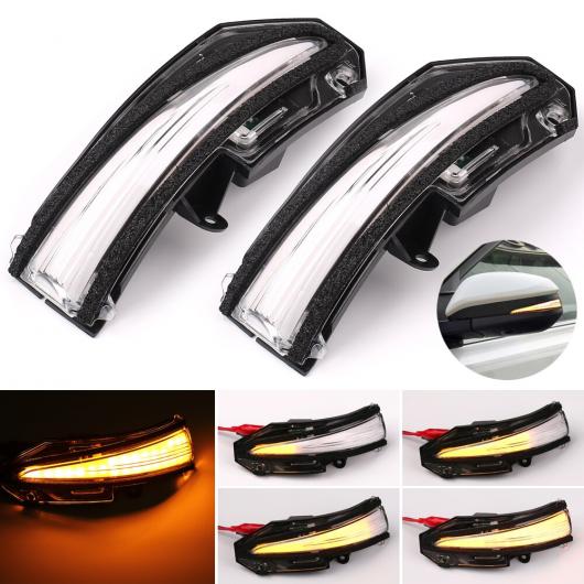 LED ダイナミック ウインカー サイド ミラー インジケーター ライト ランプ 適用: トヨタ RAV4 XA40 13-18 ハイランダー フォーランナー 14-19 XU50 ノア R80 ヴォクシー AL-JJ-6964 AL Car parts