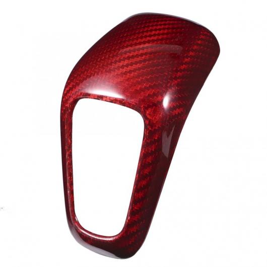 ギア ヘッド ノブ カバー トリム レッド カーボンファイバー 適用: ポルシェ/PORSCHE 2018 2019 オート アクセサリー-スタイリング AL-JJ-8723 AL Interior parts for cars