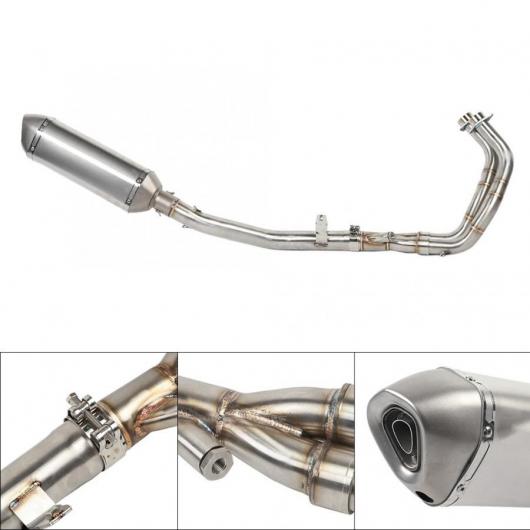 エキゾースト システム ステンレス スチール バイク フル エキゾースト システム サイレンサー マフラー パイプ 適用: ホンダ CBR500 CB500X バイク AL-JJ-8822 2輪 AL Motorcycle parts｜オートパーツエージェンシー2号店