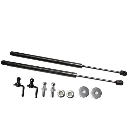 適用: トヨタ シエンタ XP170 2015-2019 フロント フード ボンネット ガス ストラット ショック ダンパー リフト サポート-スタイリング アブソーバー ブラック カーボンファイバー AL-JJ-9004 AL Car parts