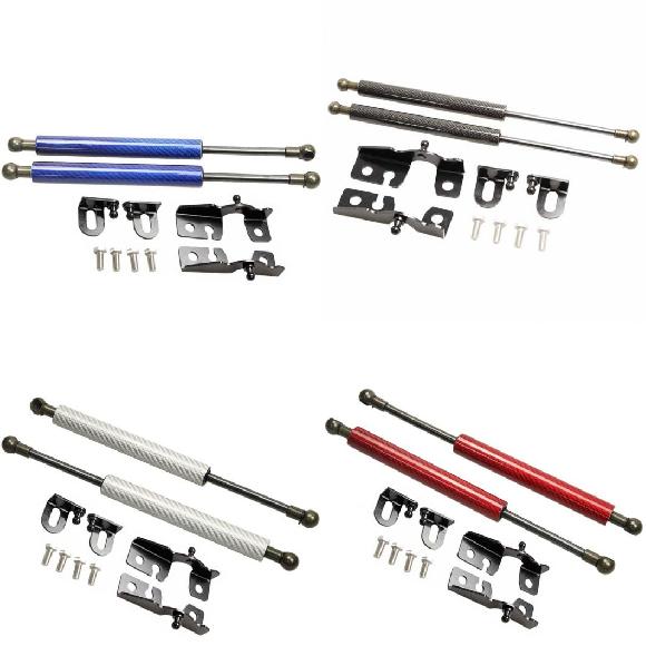 適用: マツダ MX-5 ND MX5 ミアータ ロードスター 2015-2020 オート フロント ボンネット フード ガス ストラット ブルー カーボンファイバー～レッド カーボンファイバー AL-JJ-8986 AL Car parts
