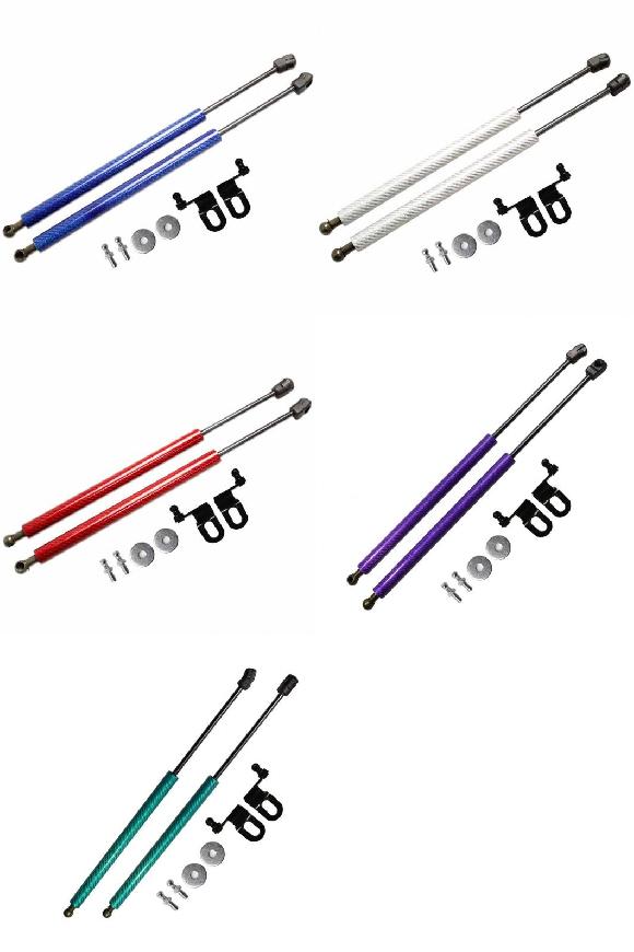 適用: 三菱 パジェロ/モンテロ/ショーグン V20 NH NJ NL 1990-2000 フロント ボンネット フード ガス ストラット ブルー カーボンファイバー~グリーン カーボンファイバー AL-JJ-9203 AL Car parts