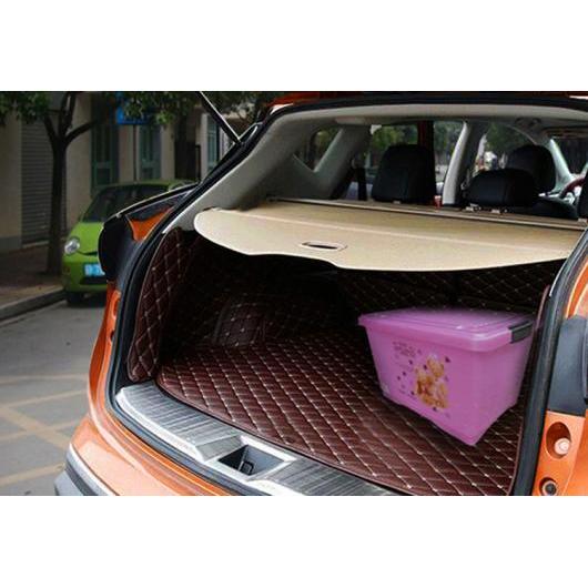 適用: 日産 キャシュカイ J10 2008-2013 アルミニウム + キャンバス リア カーゴ カバー トランク スクリーン セキュリティ シールド シェード アクセサリー ブラック・ベージュ AL-JJ-9498 AL Interior parts for cars