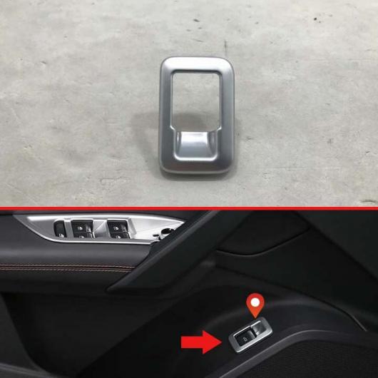 適用: アウディ/AUDI Q5 FY 2018 2019 装飾 アクセサリー ABS クローム マット テール ドア カバー スイッチ ボタン コントロール パネル カバー トリム ベゼル AL-JJ-9408 AL Interior parts for cars画像