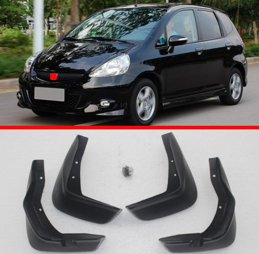 適用: ホンダ フィット ジャズ ハッチバック JDM 2004 2005 2006 2007 セット モールド マッド フラップ マッドフラップ スプラッシュ ガード フロント リア マッドガード AL-JJ-9460 AL Exterior parts for cars｜オートパーツエージェンシー2号店